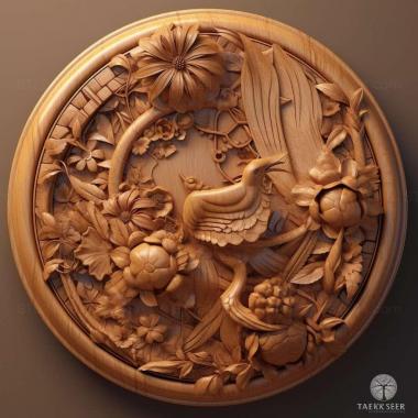 Patterns and decorations stl Taskens 2 3d model